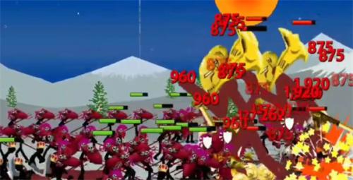 火柴人战争火焰巨龙版